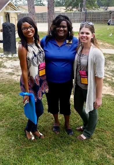 Katelyn Daniels and Dr. Nora Charles on a site visit with one of the Youth Substance use & Risky Behavior Lab's community collaborators