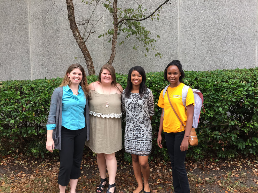 Members of Dr. Nora Charles' lab at the University of Southern Mississippi